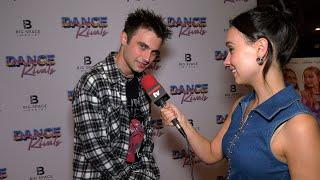 Gunner Burkhardt talks “Dance Rivals” at the movie's world premiere