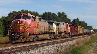 9/5/24 ATSF Duo Leading the BNSF Hinckley Local (BNSF 676, 699)