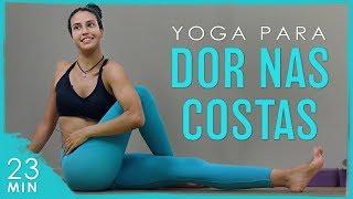 Yoga para Dor nas Costas (ALIVIAR e FORTALECER a Coluna) | Fernanda Yoga