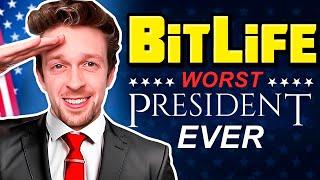 Bitlife but I become the worst president ever (Murder, Fraud, OnlyFans)