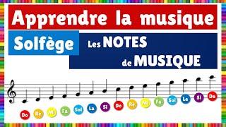 Apprendre la musique || Solfège : les notes de musique