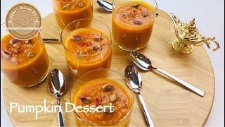 Pumpkin-Saffron-Dessert// Kürbis-Safran-Dessert