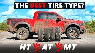 H/T vs A/T vs M/T tested - The best type of tire for your SUV / Pickup truck?