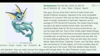 Vaporeon CopyPasta (I hate it here)