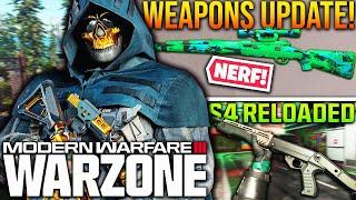 WARZONE: The New WEAPONS UPDATE! (Season 4 Reloaded META UPDATE)