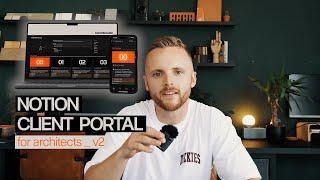 Notion Client Portal for Architects + Designers