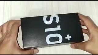 Samsung Galaxy S10 plus Unboxing