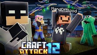 HandOfBlood kommt zu unserer Base! Es eskaliert! - Minecraft Craft Attack 12