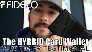 FIDELO HYBRID EDC Minimalist Wallet | Best Wallet Product Review | "Super Slim, Worth Every Penny"