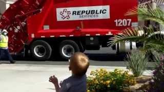 TJ and Evie Trash Day