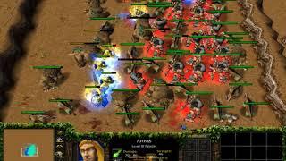 25 Arthas Frost vs 25 Rexxar (With Skills) 1080p