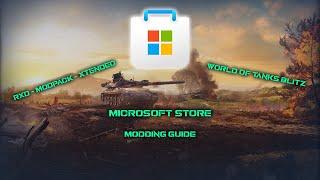 World of Tanks Blitz 10.1 Microsoft Store Modding for RXD - MODPACK - XTENDED | Very Easy & Simple!