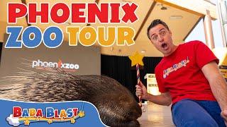 Phoenix Zoo Tour | Educational Videos for Kids | Baba Blast!