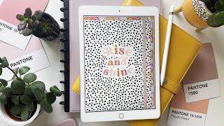 Undated iPad Planner Flip through Undated Boho Digital Planner for Goodnotes & Notability  