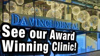 Tour of our Award-Winning clinic design at Da Vinci Dental. A World-class Cosmetic Dentistry Clinic.