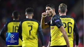 Doppelpack Achraf Hakimi vs Slavia Prag / 2.10.2019 HD ثنائية أشرف حكيمي في مرمى سلافيا براغ