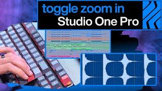 The Best Shortcuts to Zoom in Studio One Pro | PreSonus