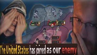 THE PERFECT AXIS GAME RUINED BY THIS! - HOI4 Multiplayer