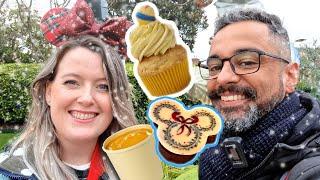  Christmas Magic at Disneyland Paris  Plaza Gardens, Snacks, and Coaster Thrills!