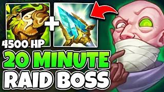 THIS SINGED BUILD GETS YOU 4500 HEALTH AT 20 MINUTES! (BECOME A GIANT RAID BOSS)