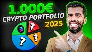 €1,000 Portfolio Κρυπτονομισμάτων Για Το Bull Run Του 2025