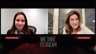 Jehane Noujaim chats with Waad Al Kateab on her new film "We Dare to Dream".