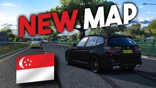 First Drive on the New Singapore Map! | Assetto Corsa Adventure