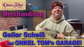 Merchandising! Geiler Scheiß bei Onkel Tom‘s Garage 