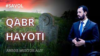 #SAVOL • Qabr hayoti - azob yoki rohat. © Abror Muxtor Aliy @abrormuxtoraliy.official