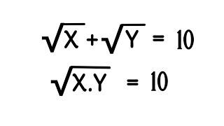 Can You Solve This? | Math Olympiad | Find x and y