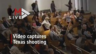 Live stream captures deadly Texas church shooting