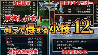 【ドラクエ3リメイク】意外と知らない？見逃しがちな小技12選！たね稼ぎ/経験値分配/あなほり【HD-2D】