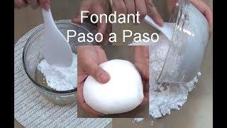 How to make fondant step by step - Easy homemade recipe