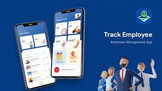 4 App Template | Employee Tracking App | Employee Management App| Staff Tracking App| Track Employee