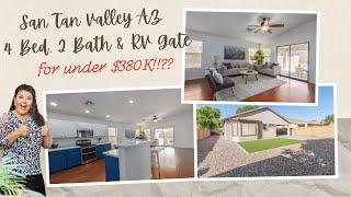 4 Bed, 2 Bath Single Family Home in San Tan Valley AZ for under $380K???!!!