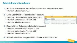 PCNSE Prep Topic: Authentication & Authorization for Device Administration