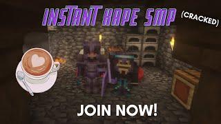 join this Minecraft server now! (cracked) Instant Kape SMP [semi anarchy]