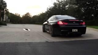 BMW F13 M6 launch with Meisterschaft exhaust