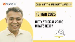 NIFTY Expiry & BANK NIFTY Analysis for Tomorrow | Stock Market Outlook | 13 March 2025, Thursday