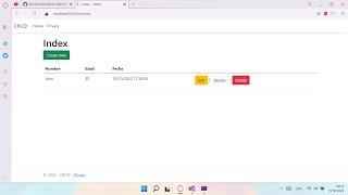 ASP.NET Core MVC C || CRUD básico fácil y rápido con EntityFramework (.Net 6 y MySQL) [2022]