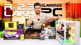 Rs 2.3 Lakh ULTIMATE GAMING PC Build 2024 | AMD Ryzen 7 7800X3D & RTX 4080 SUPER 