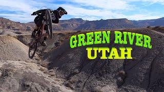 Mountain biking in Green River, Utah