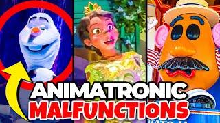 Top 10 Disney Fails & Animatronic Malfunctions Pt 20