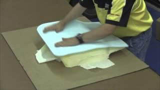 1969 Dodge Charger Front Bucket Seat Cover Installation