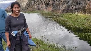 Aguas turquesas de Millpu Ayacucho