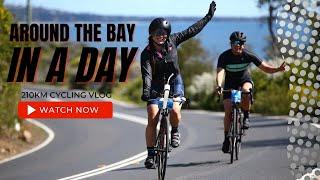 Around The Bay In a Day 210km bike ride Vlog