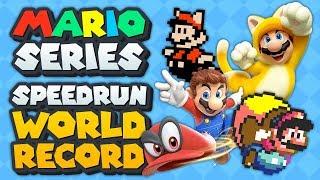13 Game Super Mario Series Speedrun in 13:13:35 World Record