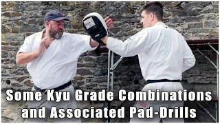 Some Kyu Grade Combinations and Associated Pad-Drills