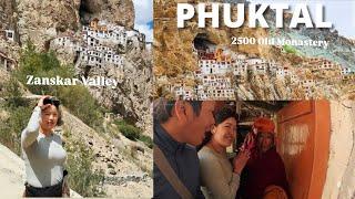 2500 Old Phuktal Monastery||Zanskar Valley#Travel #Ladakh #tibetanvlogger