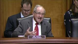 Ranking Member Risch Gives Opening Statement at Hearing on Management of 21st Century Challenges